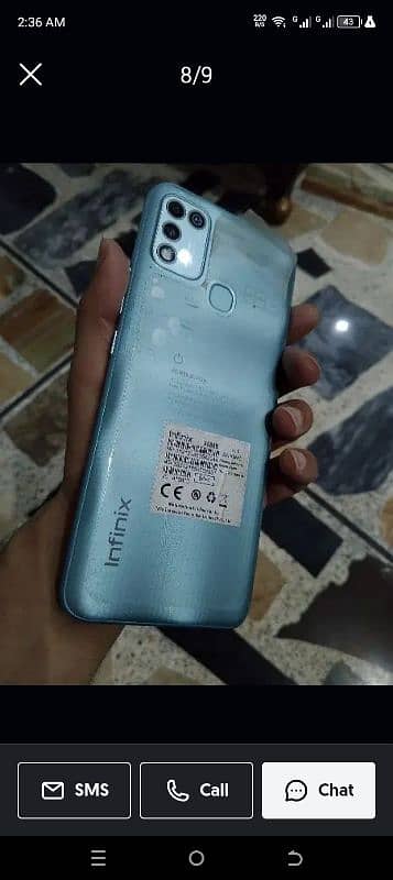 Infinix hot 10 play 4/64 with box only no charger 5