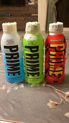 prime hydration drinks