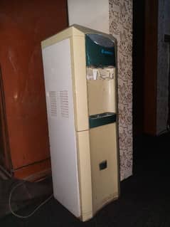 dispener for sale with refrigerator Hot And cold water available.