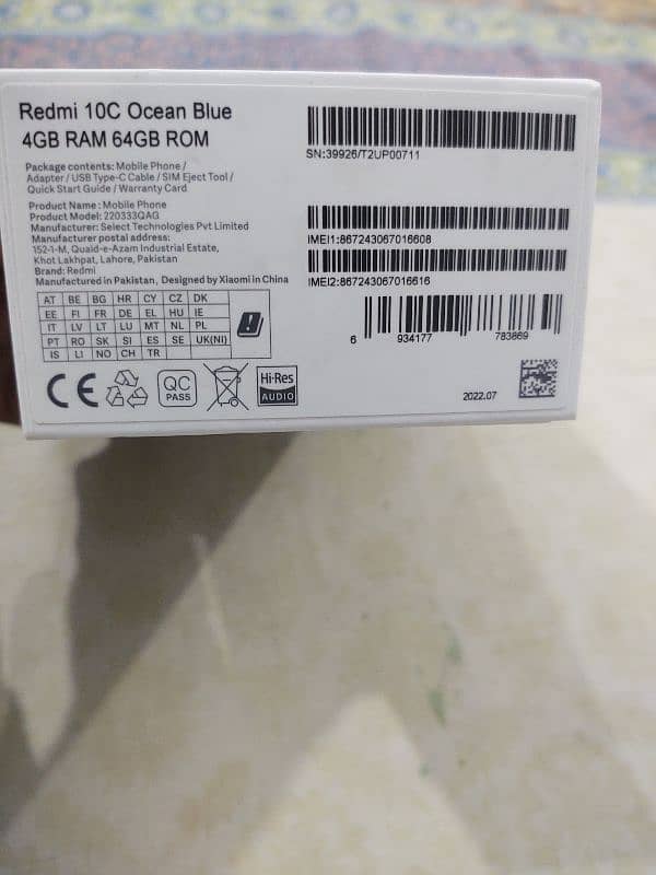 Redmi 10c 4 64 1