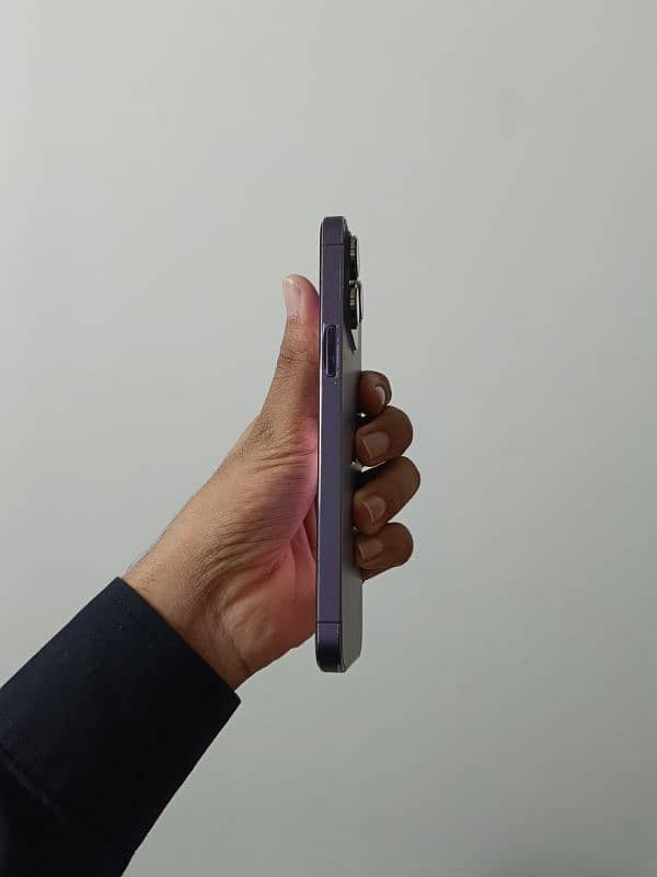 Iphone 14 pro max  Deep purple  128gb 5