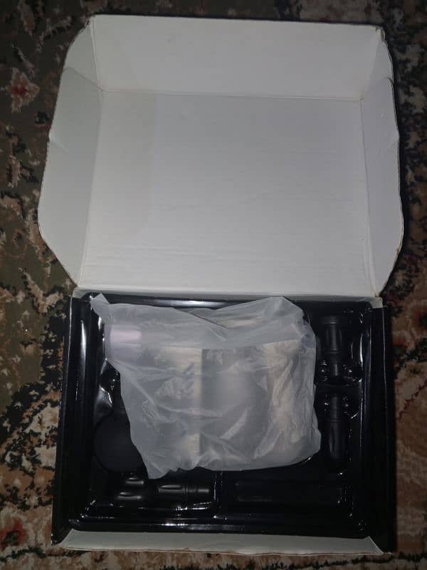 body massager with box all accessories slidely use rechargeable 6