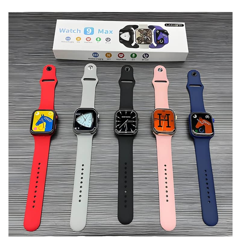 Watch 9 Max Smart Watch Men Women Series 8 Bluetooth Call NFC Wireless 7