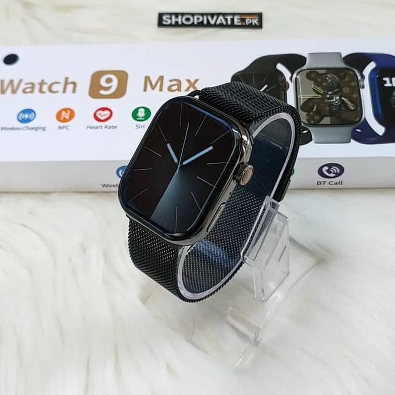 Watch 9 Max Smart Watch Men Women Series 8 Bluetooth Call NFC Wireless 9