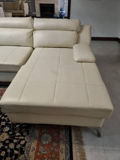 L shaped lounge sofa