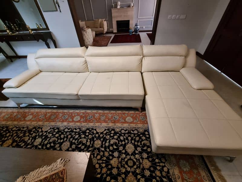 L shaped lounge sofa 2