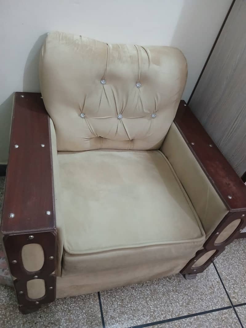 sofa's 3 Seater & 1 or 1 k 2 Seater 1