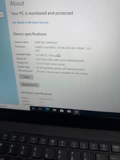 Lenovo 10th generation core i5 16GB 256 SSD