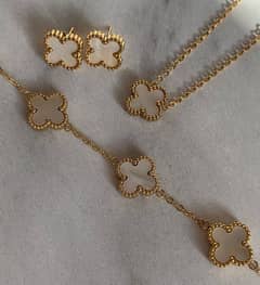 GIRLS STAINLESS GOLD PLATED NECKLACES 100% GUARANTY  EXPORT QUALITY