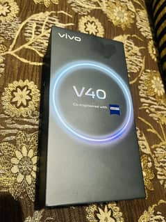 vivo v40 full warranty  just box open