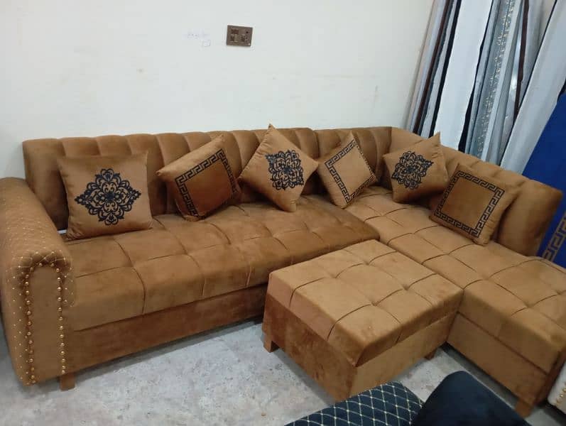 L Shape Corner 7 seater 2