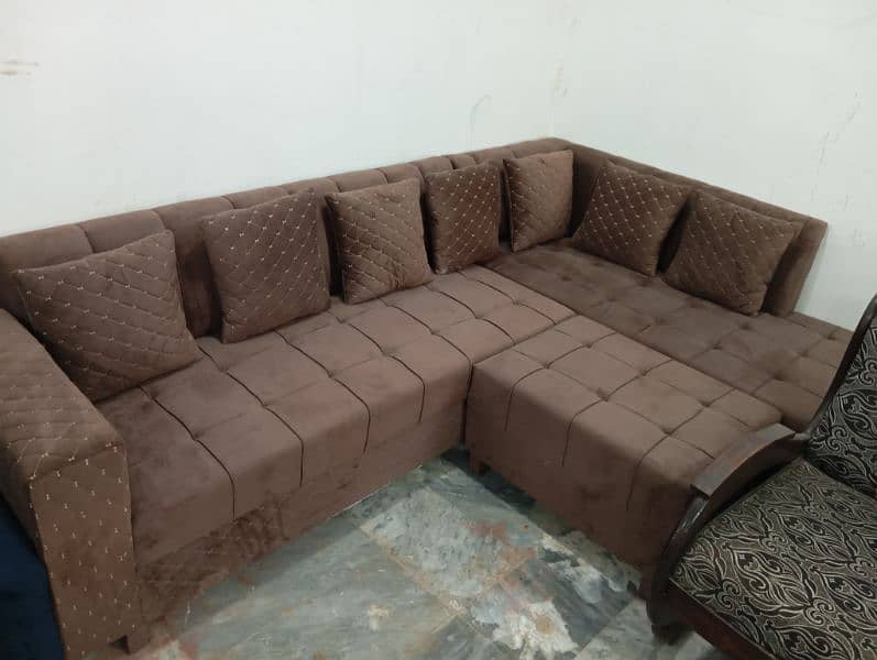 L Shape Corner 7 seater 6