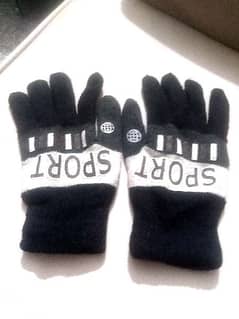 winter Gloves( woolen) + winter caps (woolen)