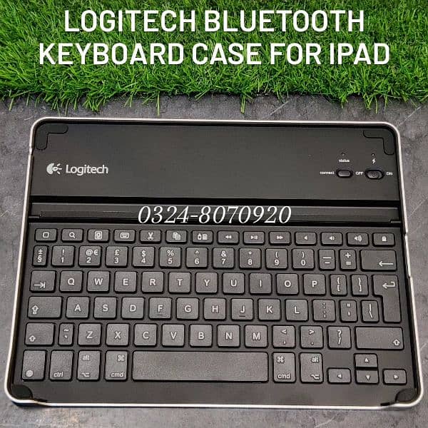 Logitech Keyboard Case Bluetooth Wireless Keyboard Mini Ipad 2 New Box 2