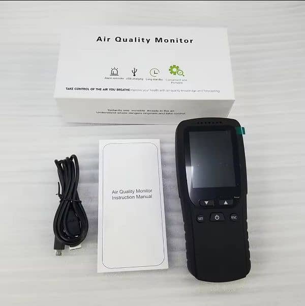 DM106A AQI PM2.5 Detector SMOG TVOC/HCHO humidifier Sensor Met 4