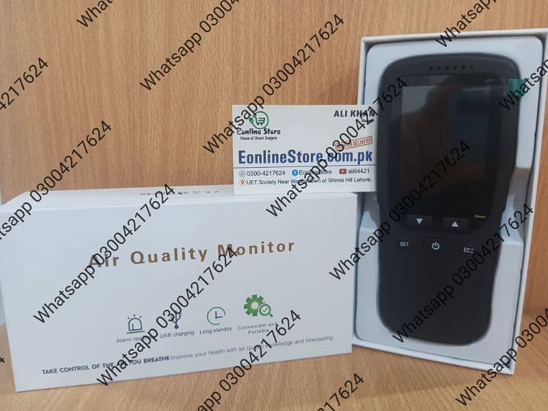 DM106A AQI PM2.5 Detector SMOG TVOC/HCHO humidifier Sensor Met 5