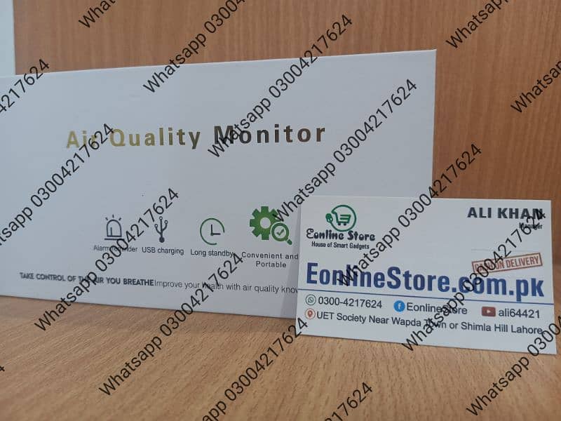 DM106A AQI PM2.5 Detector SMOG TVOC/HCHO humidifier Sensor Met 6