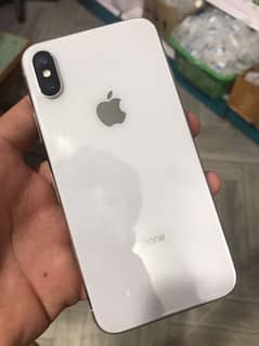 iPhone X. PTA official APPROVED. 256gb. battery change . face id issue