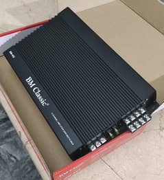 4 Channel Car Amplifier by BM Classic. (Brand New) Price Dead Final