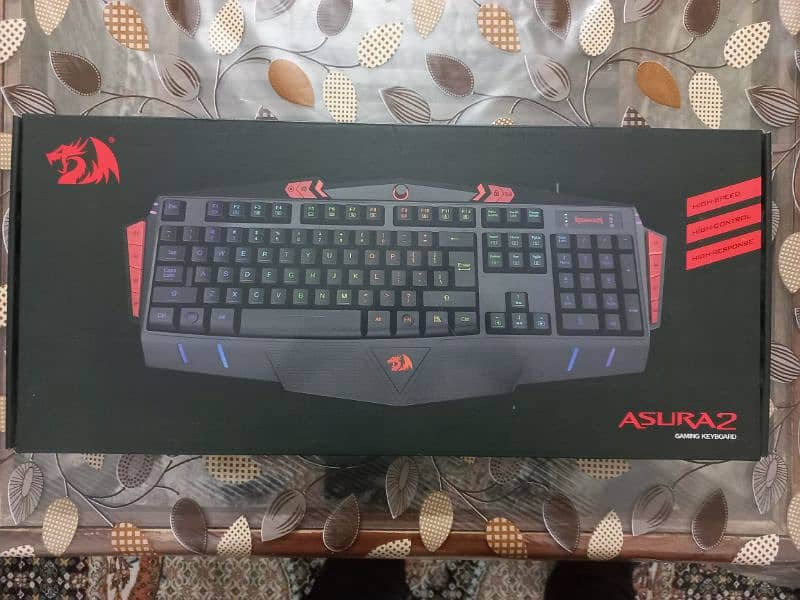 Red Dragon Asura 2 Full RGB Gaming Keyboard 0