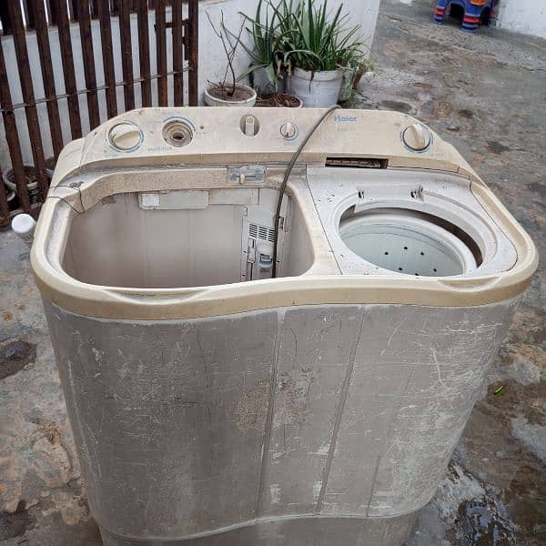 Haier washing machine 1