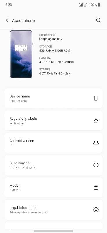 OnePlus 7pro for sale 2