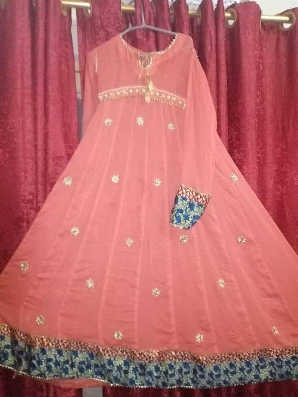 original indian Hyderabadi kali frock India se aye hai 0