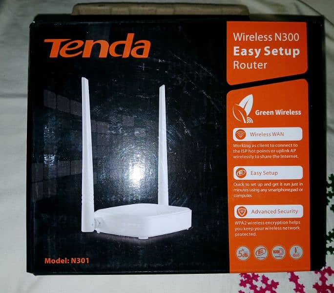 Router Tenda N 300 0