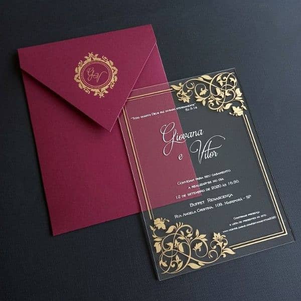 Customized Premium Quality Wedding Cards 1