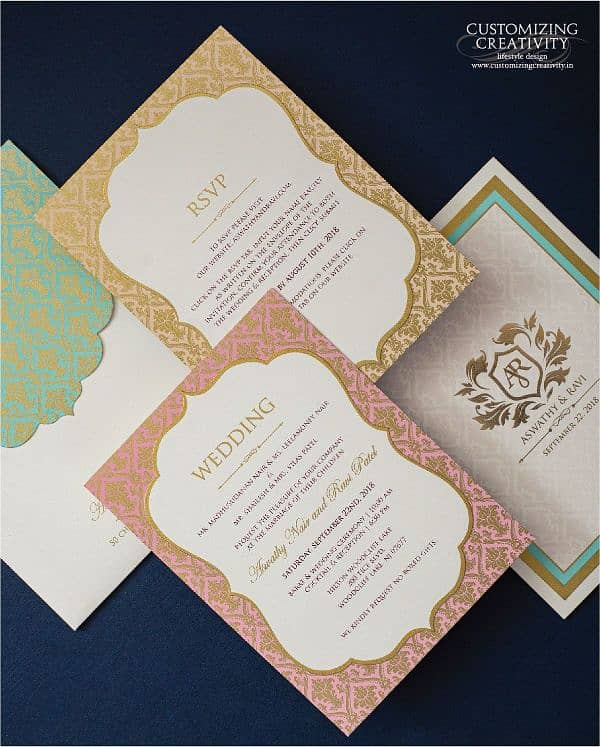 Customized Premium Quality Wedding Cards 6