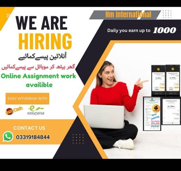 Boys/Girls/easy online jobs 1