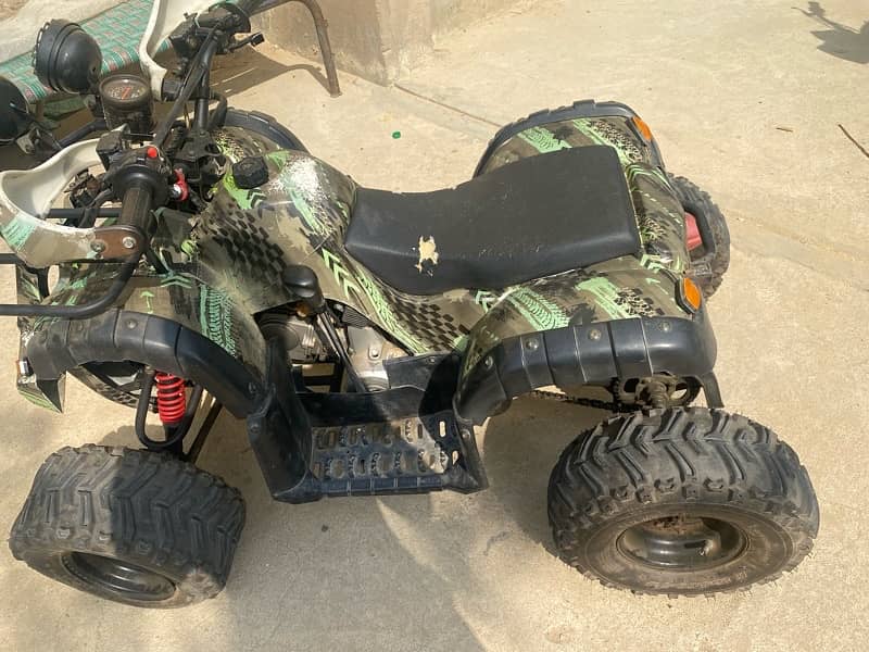 quad bike (exchange possible with ev scooty) 1