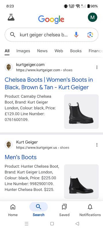 kurt gieger (uk) chelsea boots 7