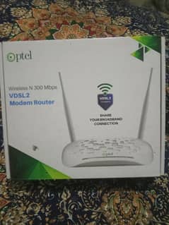 PTCL Modem Box pack Condition