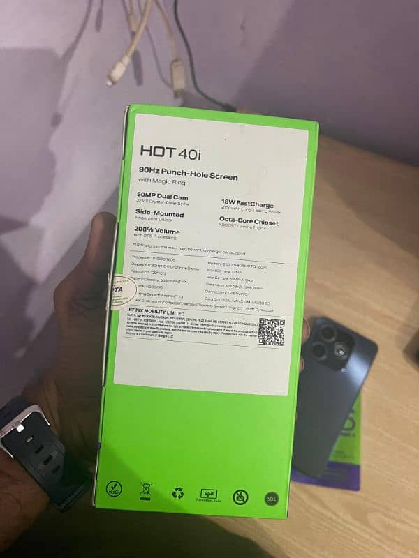 Infinix Hot 40i 8+8/256Gb 1