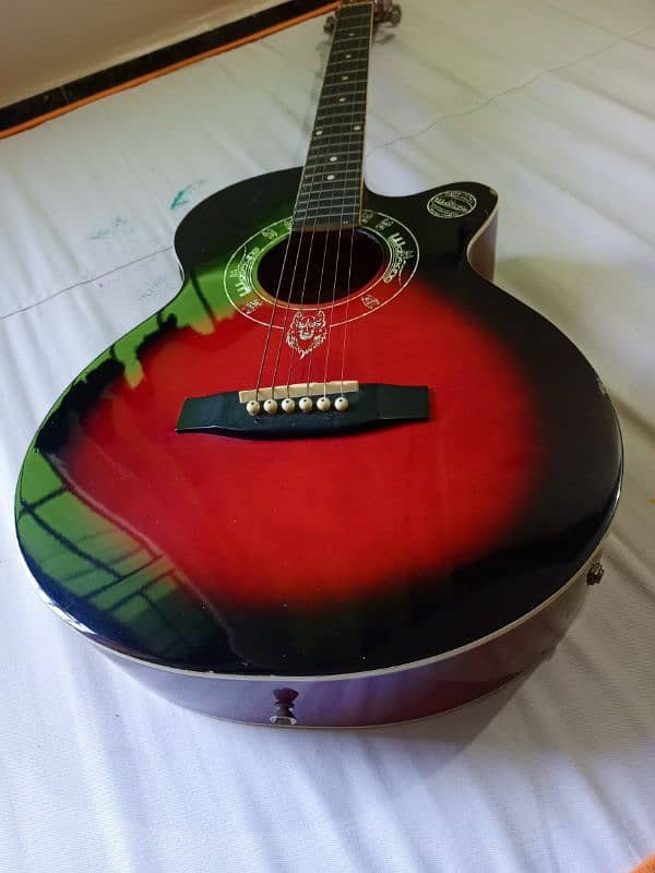 Acoustic Guitar in A1 Condition Rawalpindi 0