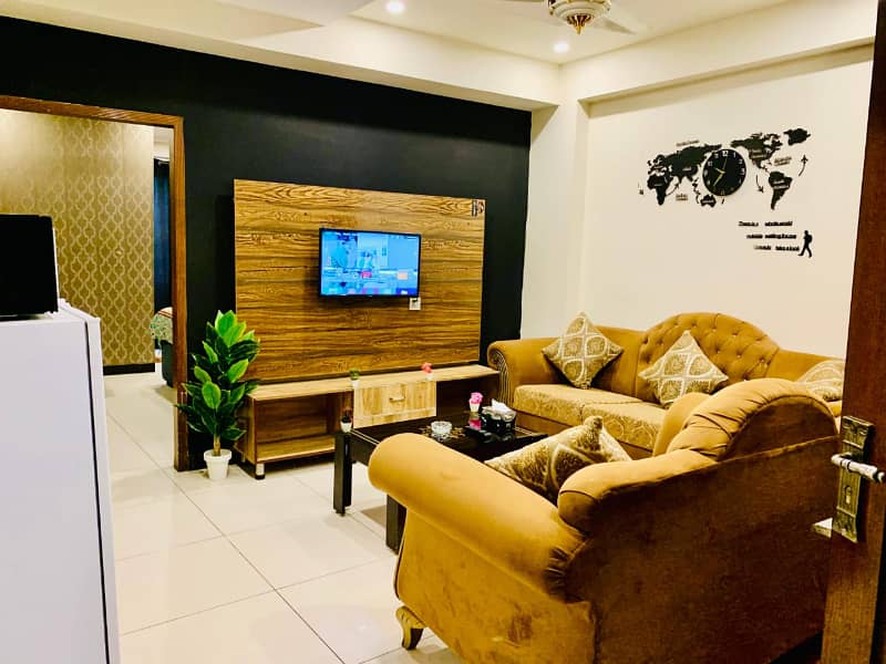 1 Bedroom Brand New Luxury Apartment Available For Sale In Bahria Town Lahore 1