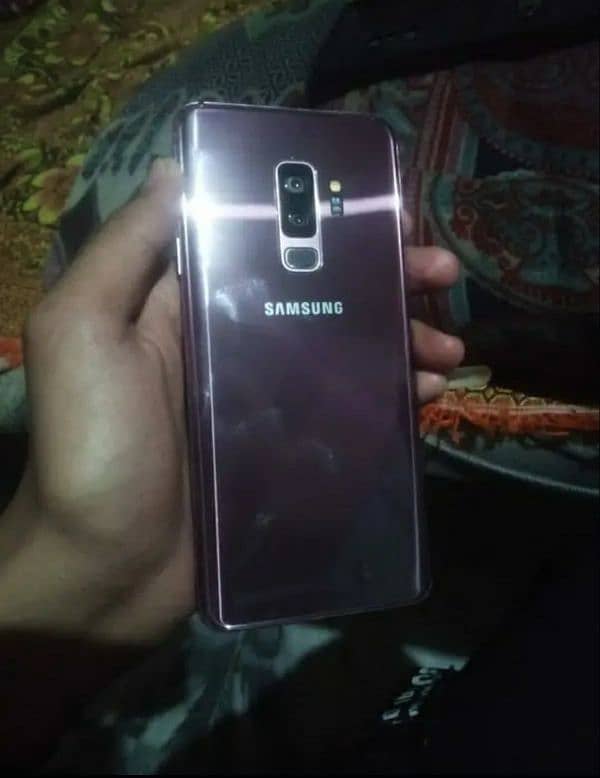 Samsung s9 plus/10 by 10 condition/official PTA approved/6 128 ma 10