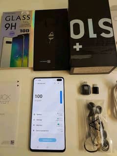 Samsung S10 Plus 8GB RAM 128 GB ROM full box