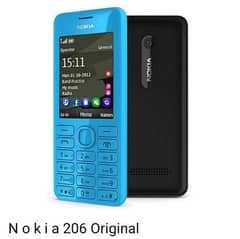 Nokia 206 original with one year warranty