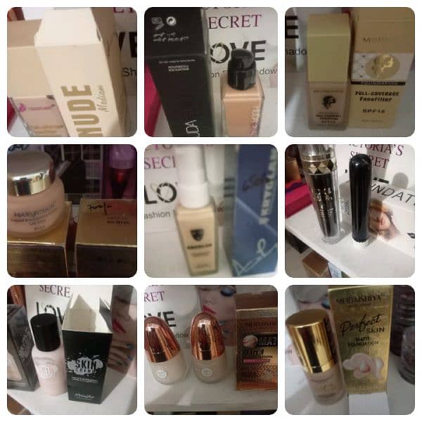 All makeup products available 2