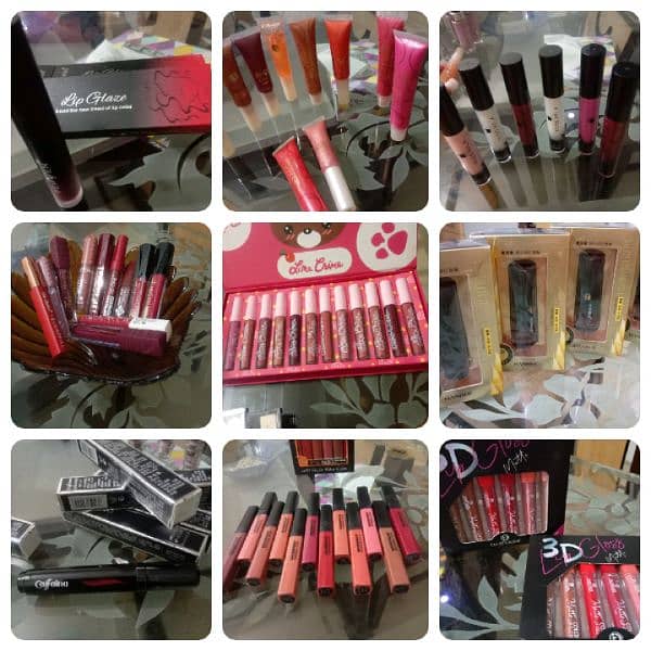 All makeup products available 7