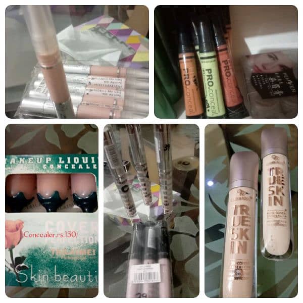 All makeup products available 14