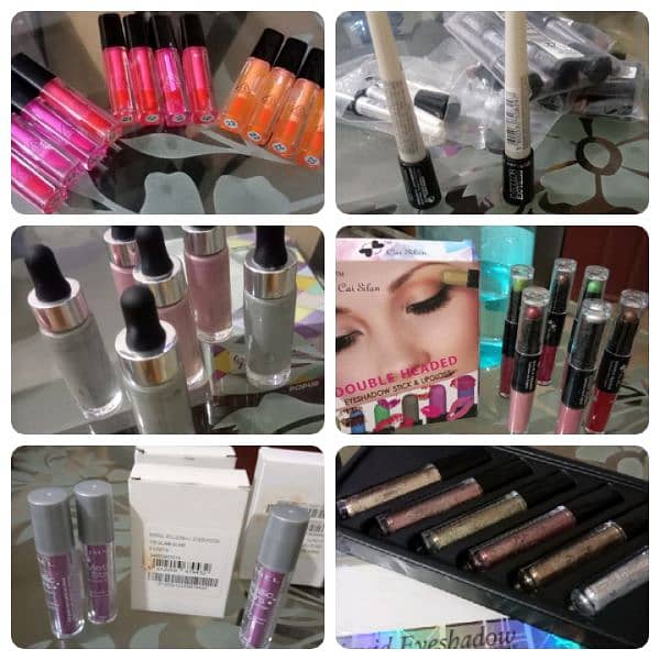 All makeup products available 19