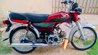 Honda-70 bike for sale.