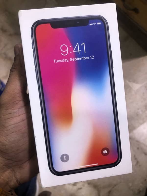 iphone x pta aproved with box 2