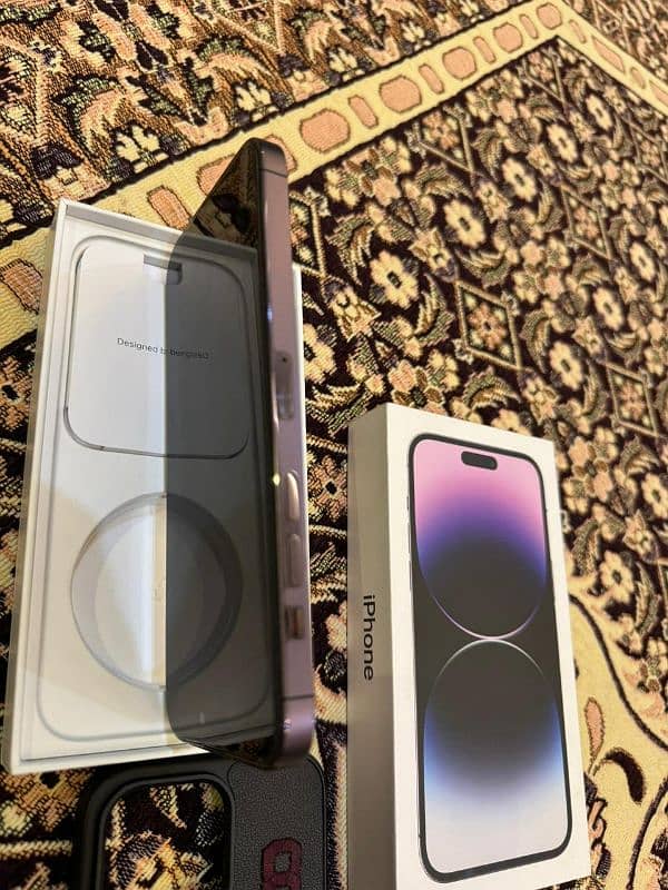 Non PTA-iPhone 14 Pro Max 256GB Deep Purple { UAE VERSION } 5