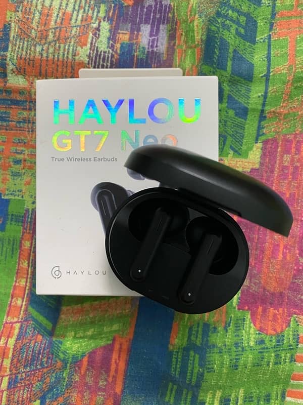 Haylou gt7 neo wireless earbuds *with box* 0