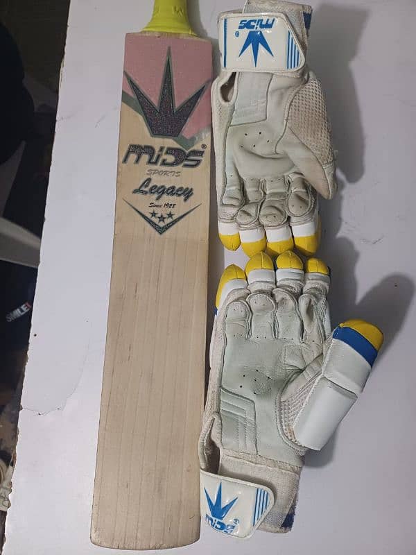 Mids Bat & Gloves (Original) 8