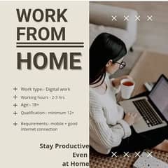 Girls Required For Online Work From Home Job